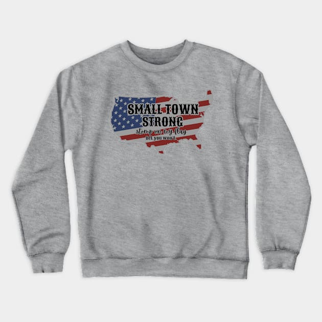 stomp my flag i will eat your Crewneck Sweatshirt by masterpiecesai